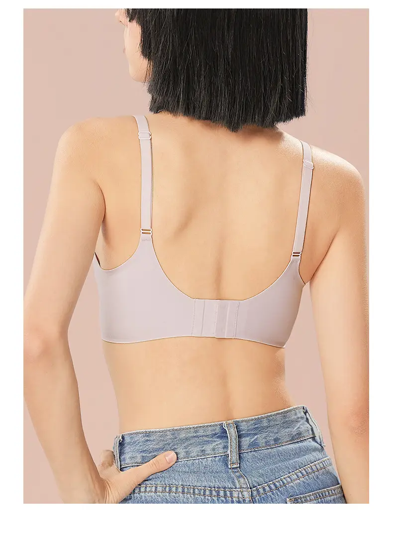 Jelly Mesh Fixed Cup Bra Small Chest — feature 21