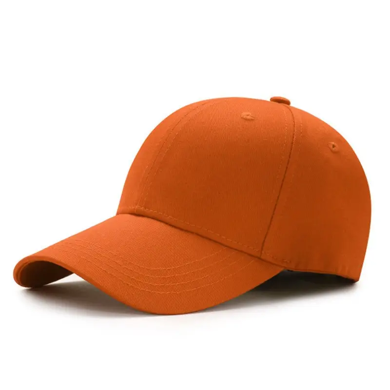 Pure Cotton Beige Baseball Cap for Men Women