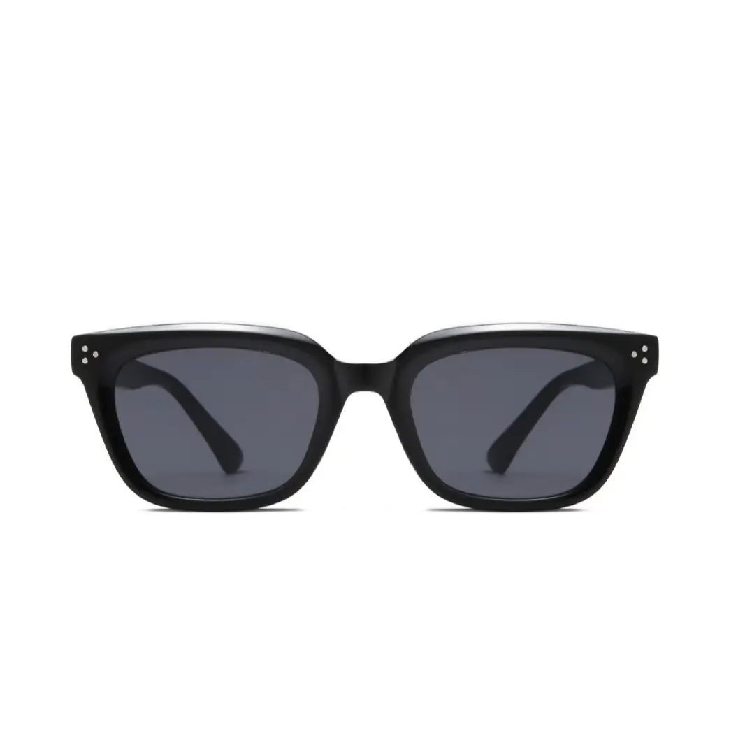 Square Sunglasses Summer with Light Beige Frame - Image 11