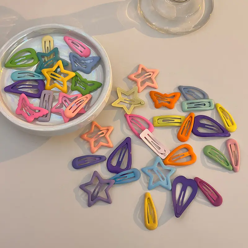 Pentagram Hairpin Clip Set 5 Pcs 6x1.5cm - Image 59