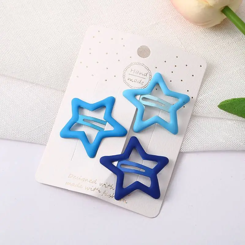 Pentagram Hairpin Clip Set 5 Pcs 6x1.5cm - Image 23