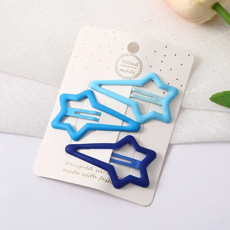 Pentagram Hairpin Clip Set 5 Pcs 6x1.5cm - Image 24