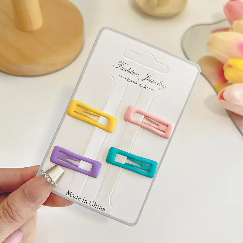 Pentagram Hairpin Clip Set 5 Pcs 6x1.5cm - Image 33