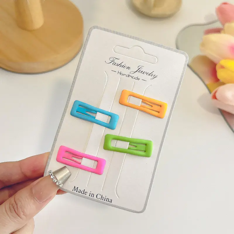 Pentagram Hairpin Clip Set 5 Pcs 6x1.5cm - Image 34