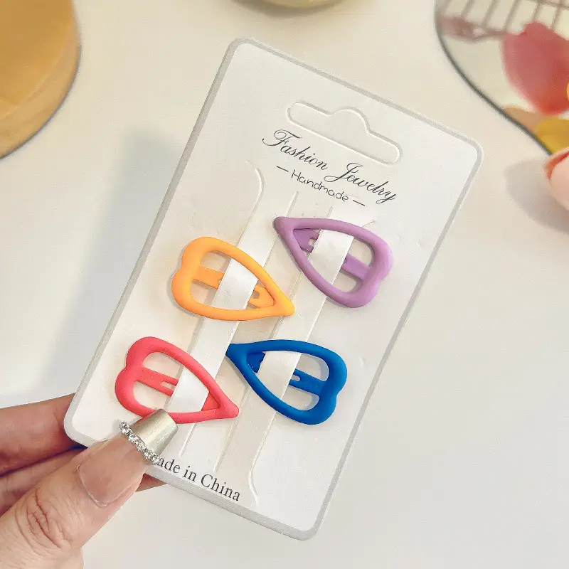 Pentagram Hairpin Clip Set 5 Pcs 6x1.5cm - Image 41
