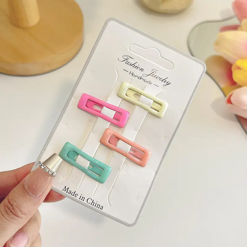 Pentagram Hairpin Clip Set 5 Pcs 6x1.5cm - Image 43
