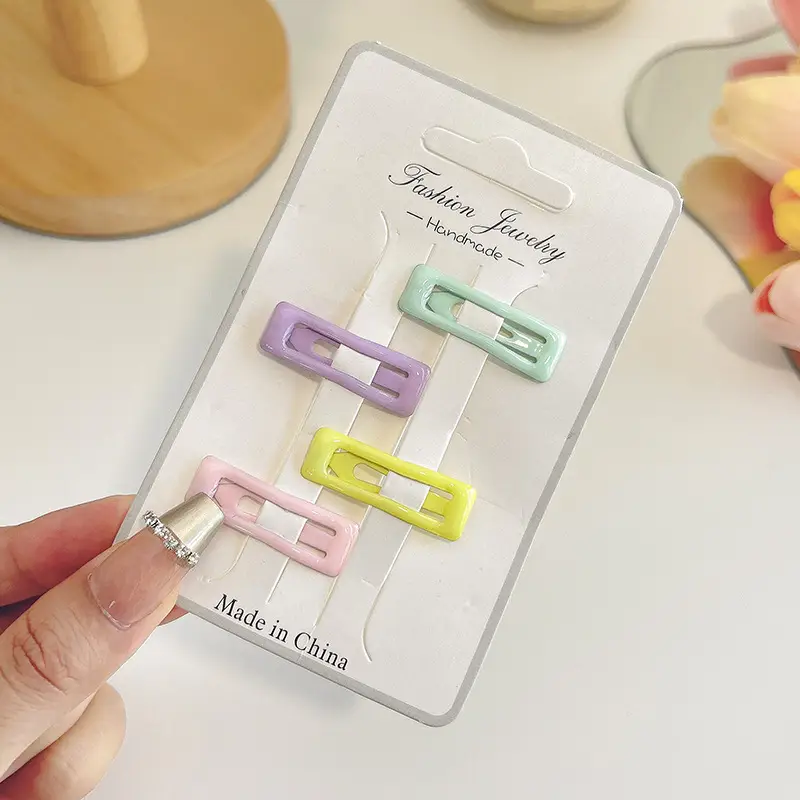 Pentagram Hairpin Clip Set 5 Pcs 6x1.5cm - Image 44