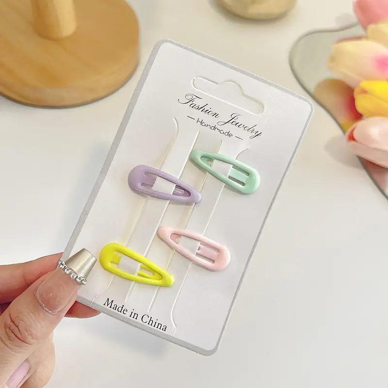 Pentagram Hairpin Clip Set 5 Pcs 6x1.5cm - Image 46