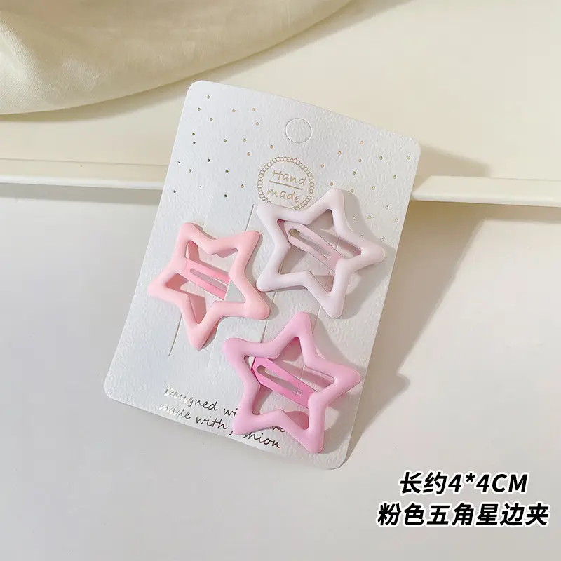 Pentagram Hairpin Clip Set 5 Pcs 6x1.5cm - Image 47
