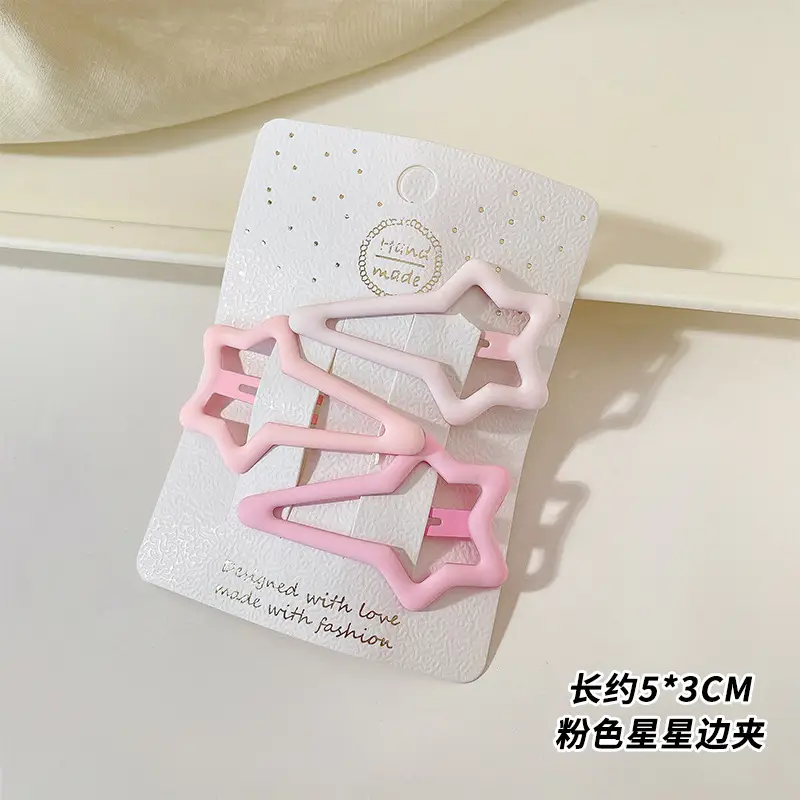 Pentagram Hairpin Clip Set 5 Pcs 6x1.5cm - Image 48