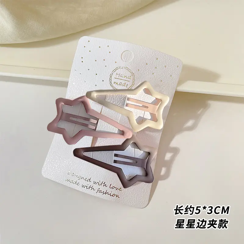 Pentagram Hairpin Clip Set 5 Pcs 6x1.5cm - Image 7