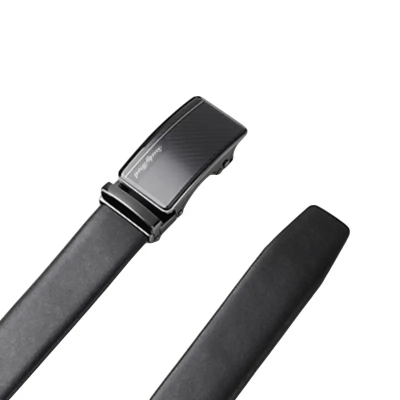 Men's Black Automatic Buckle Watch Band D1D017 - Image 3