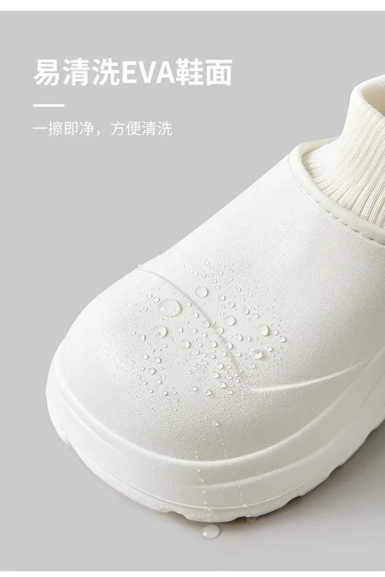 Waterproof Thick-Soled Cotton Slippers for Women, Winter Outdoor Wear, 2026 New Model, Closed Heel, Indoor Home Maternity Fleece-Lined Warm Cotton Shoes — feature 20