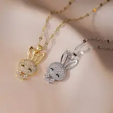 Freshwater Pearl Bracelet for Women with Rabbit Diamond Pendant — feature 41