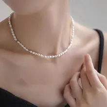 Nina Pearl Clavicle Chain for Girls High Grade Light — feature 23