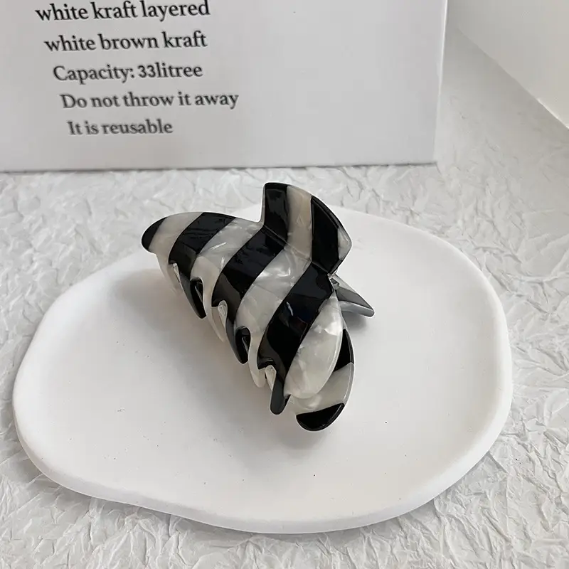 Retro Acetate Hair Grip for Girls Fashion Commute - Image 10
