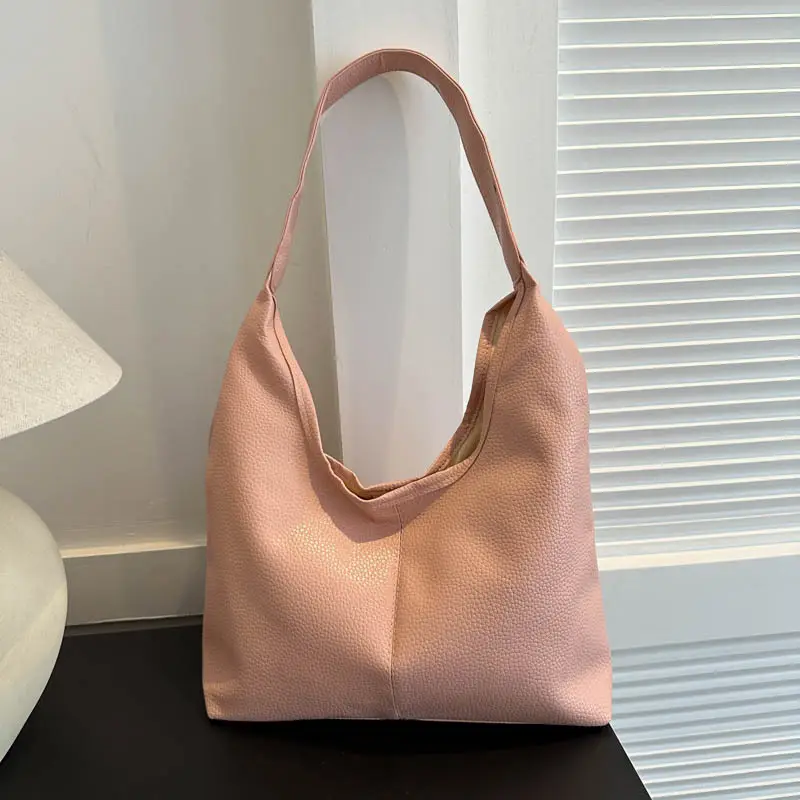 Black Retro Tote Bag for Women 2023 - Image 2