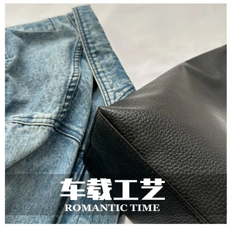 Black Retro Tote Bag for Women 2023 — feature 7