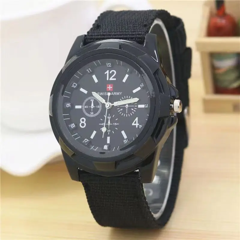 New Woven Strap Military Watch Gemius Swiss Fashionable Swiss Land, Sea, and Air Army Watch Sports Watch Wholesale — feature 10