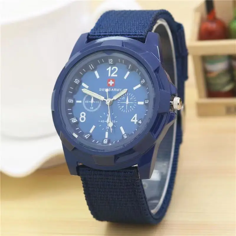 New Woven Strap Military Watch Gemius Swiss Fashionable Swiss Land, Sea, and Air Army Watch Sports Watch Wholesale — feature 11