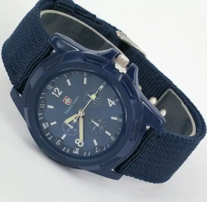 New Woven Strap Military Watch Gemius Swiss Fashionable Swiss Land, Sea, and Air Army Watch Sports Watch Wholesale