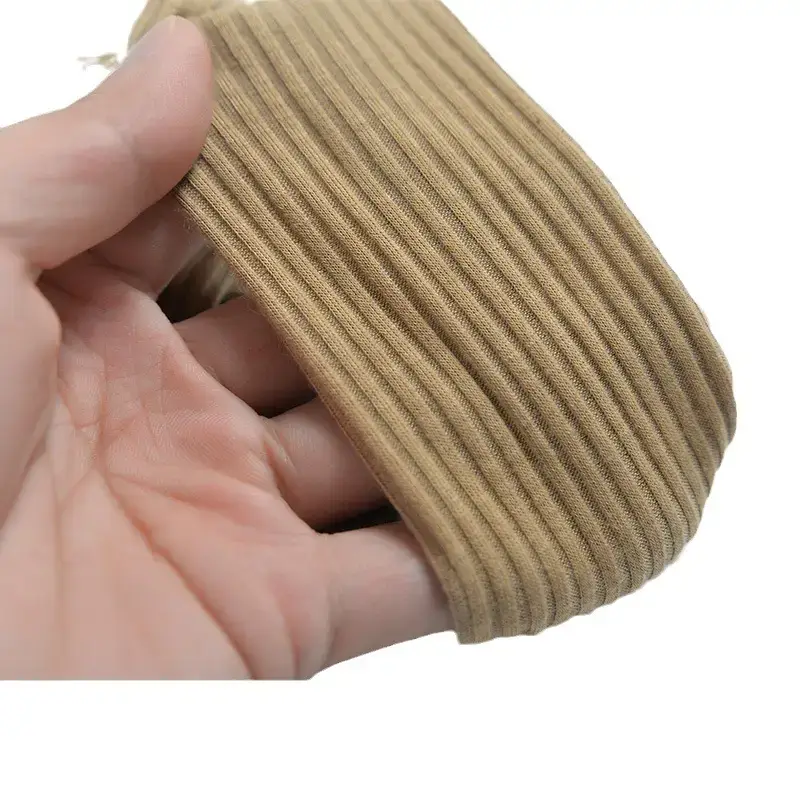 White Knitted Cotton Elastic Hair Band for Women - Image 23