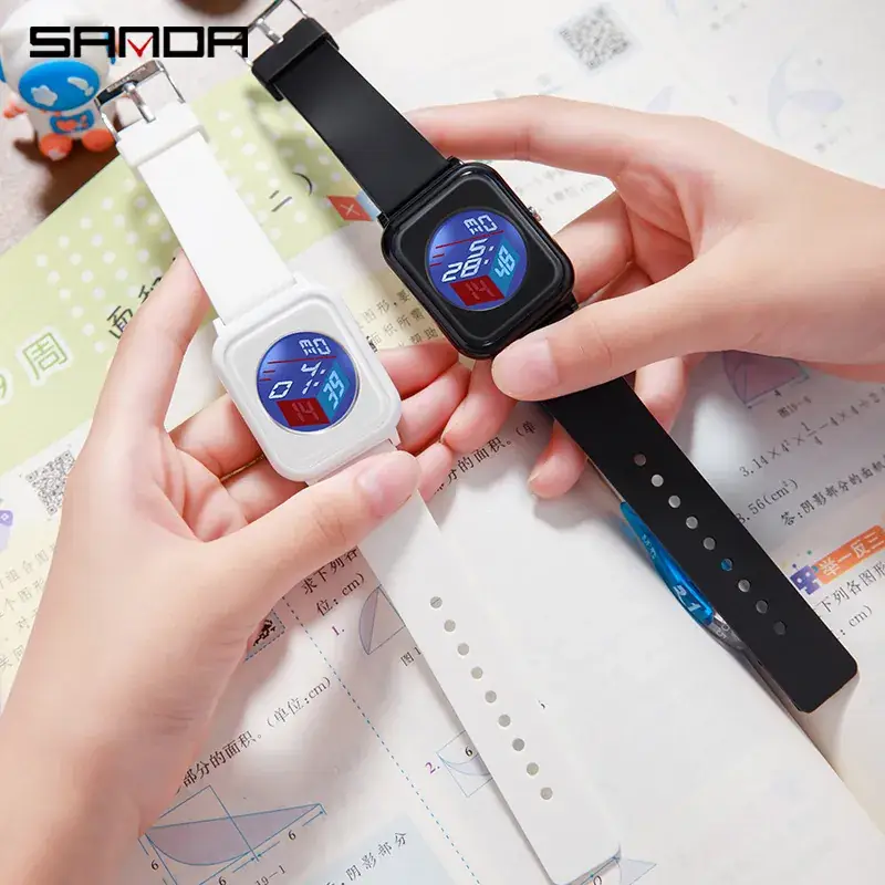 Sanda Multi-Function Luminous Sports Watch for Men Women - Image 10