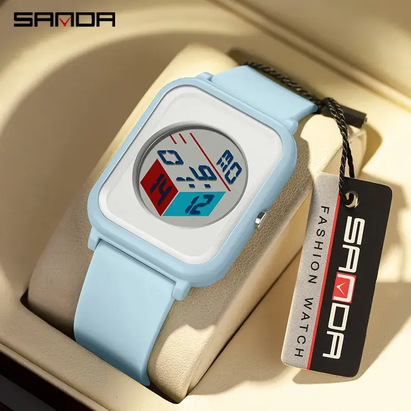 Sanda Multi-Function Luminous Sports Watch for Men Women - Image 11