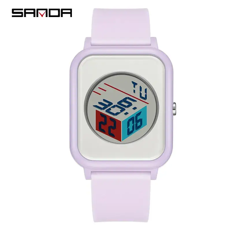 Sanda Multi-Function Luminous Sports Watch for Men Women - Image 13