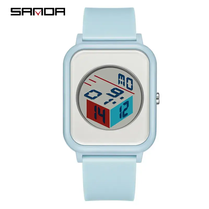 Sanda Multi-Function Luminous Sports Watch for Men Women - Image 8