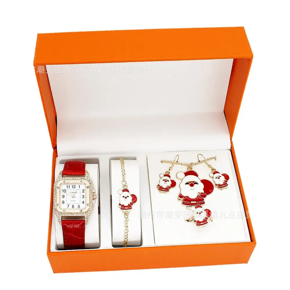 Christmas Gift Set for Women's Watch & Earrings