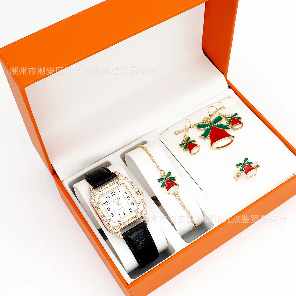 Christmas Gift Set for Women's Watch & Earrings — feature 10
