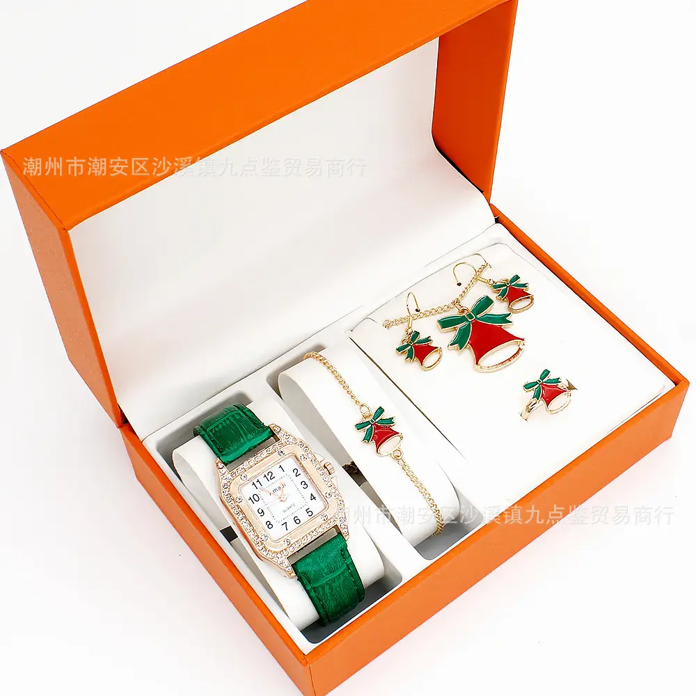 Christmas Gift Set for Women's Watch & Earrings — feature 11