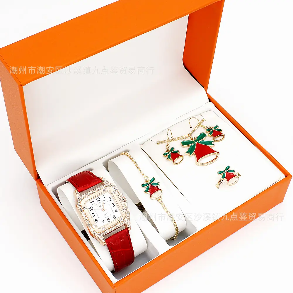Christmas Gift Set for Women's Watch & Earrings — feature 12