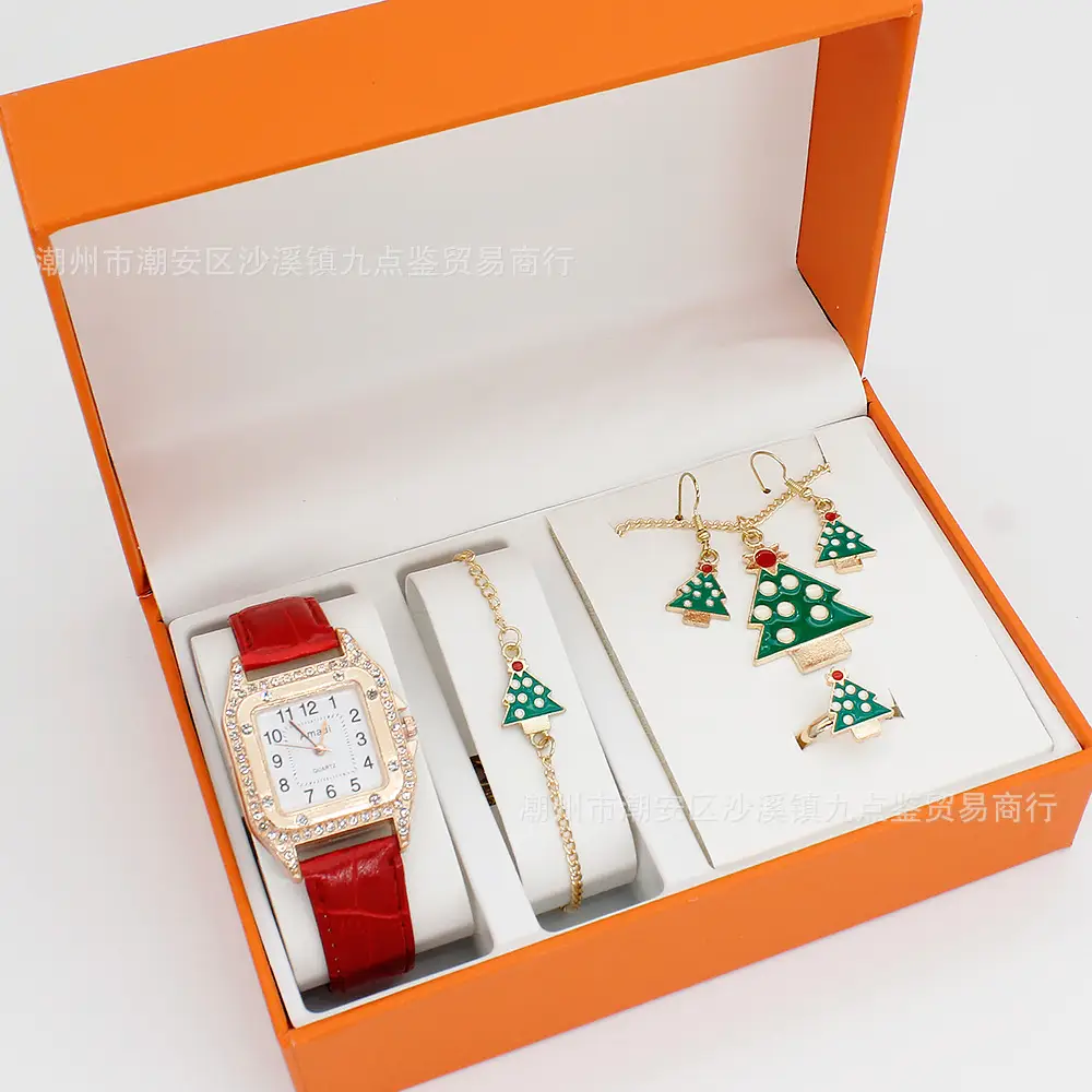 Christmas Gift Set for Women's Watch & Earrings — feature 15