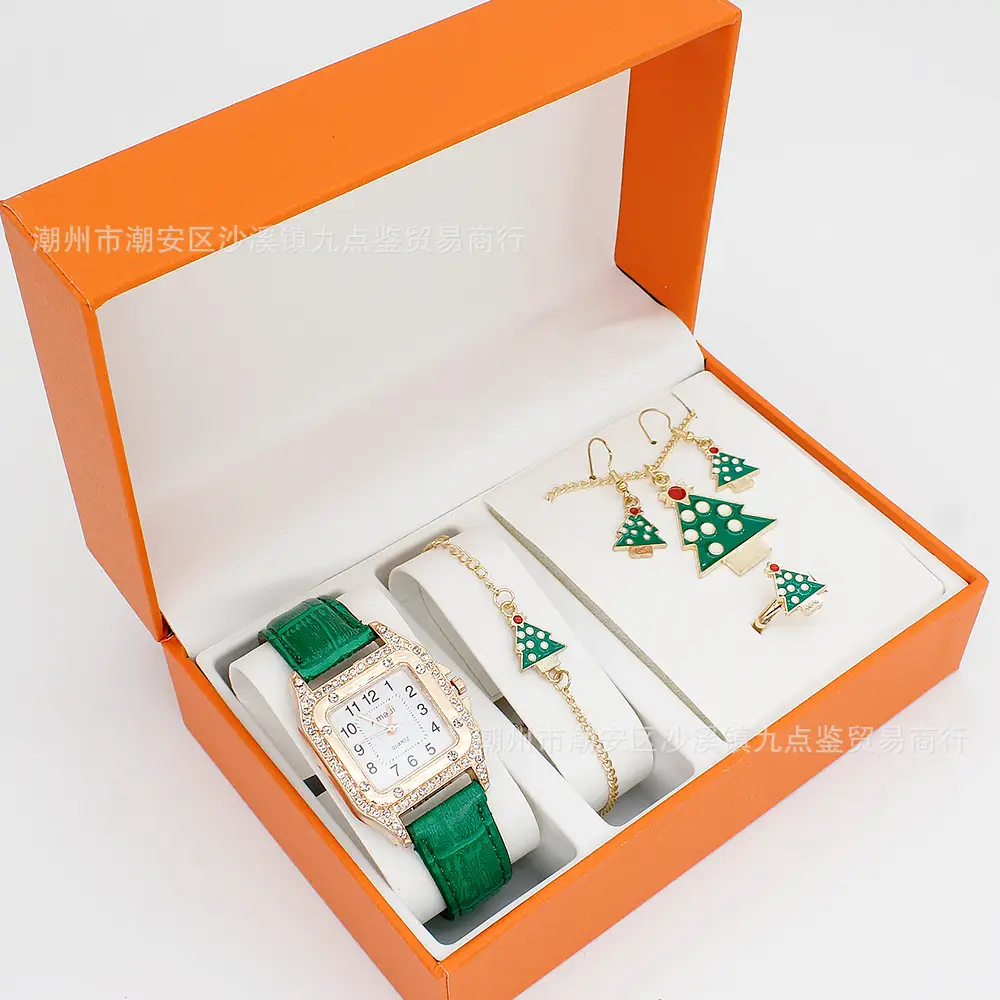 Christmas Gift Set for Women's Watch & Earrings — feature 16
