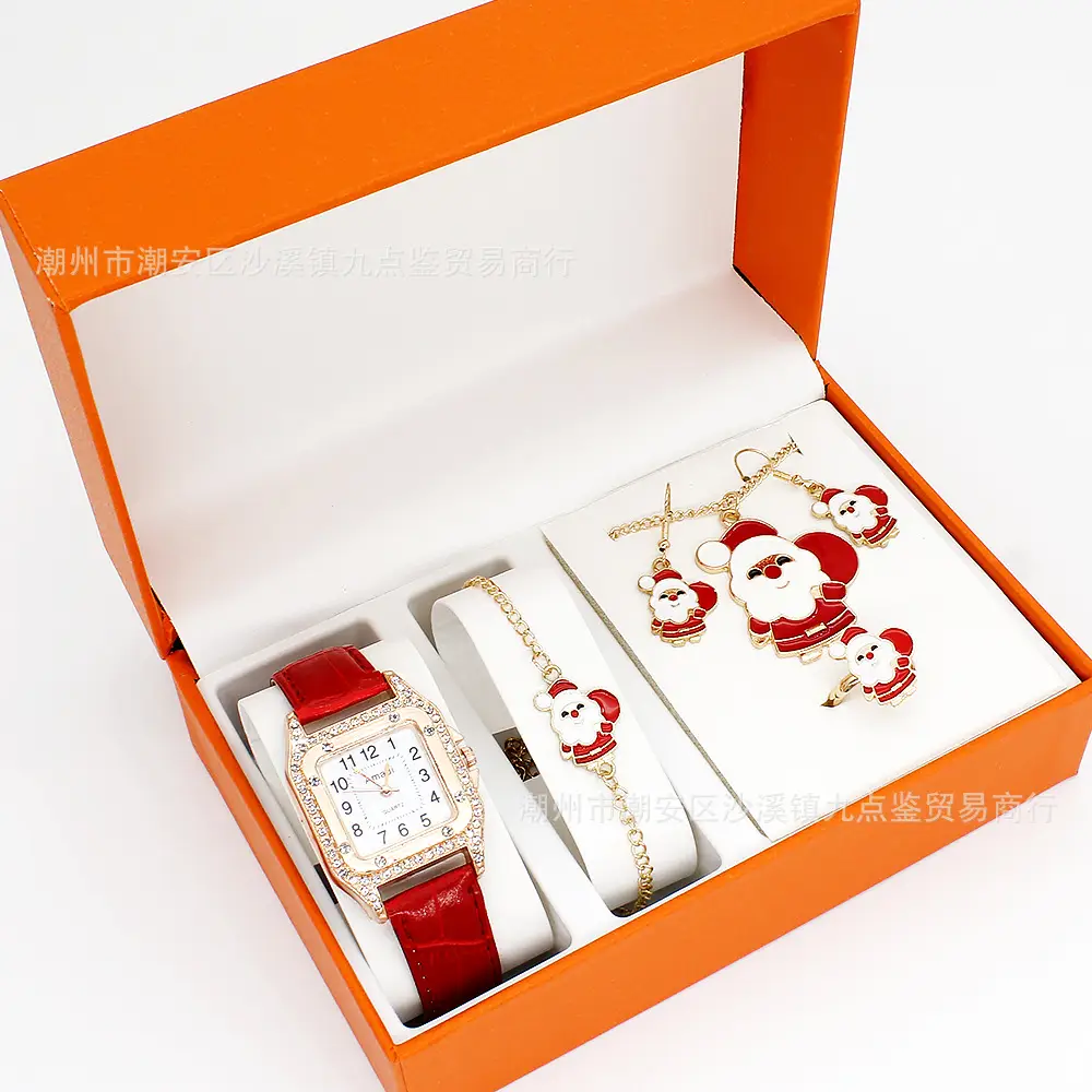 Christmas Gift Set for Women's Watch & Earrings — feature 2