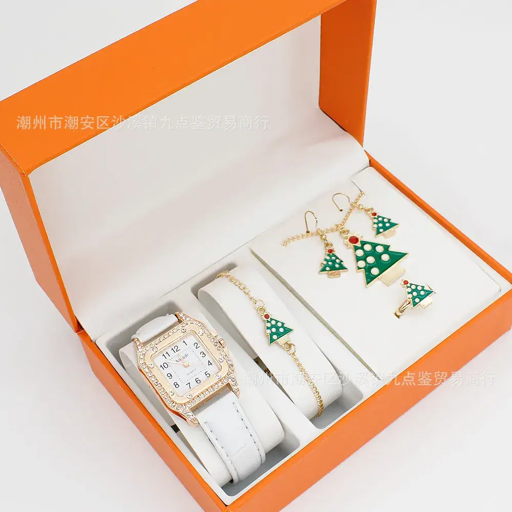 Christmas Gift Set for Women's Watch & Earrings