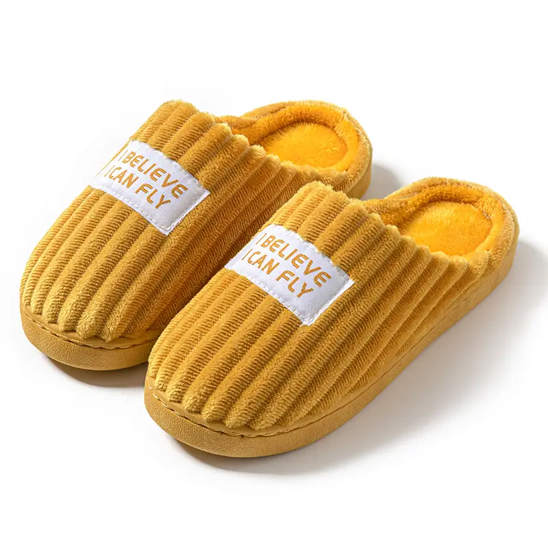 Women's Navy Cotton Indoor Slippers Warm Winter - Image 14