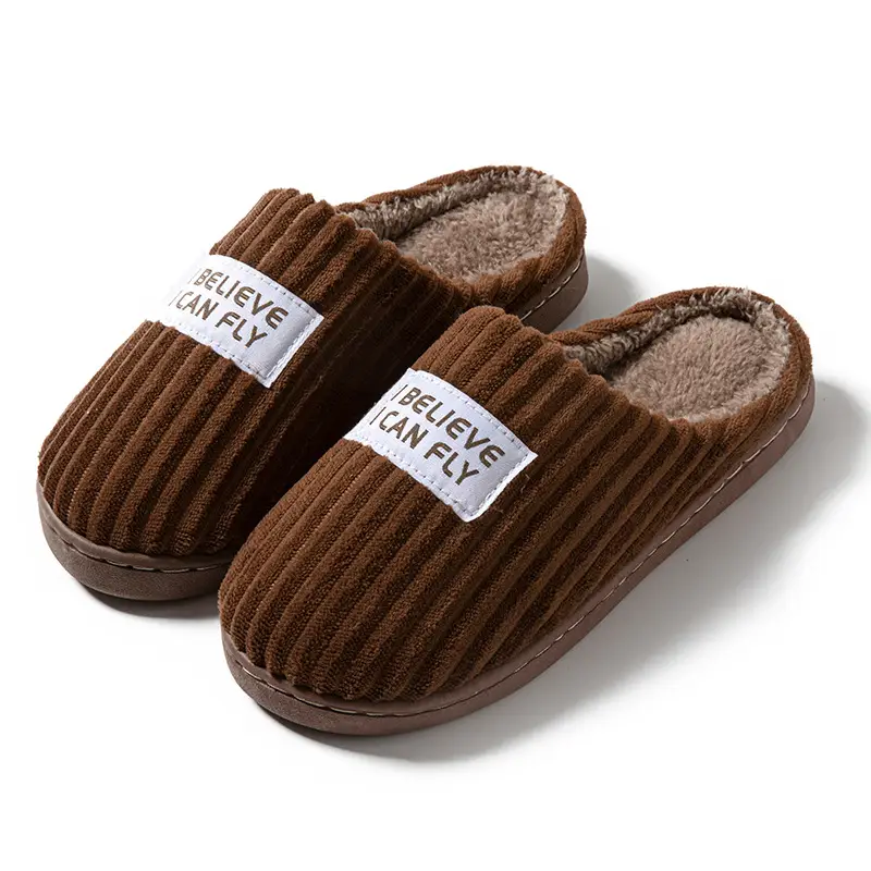 Women's Navy Cotton Indoor Slippers Warm Winter - Image 15