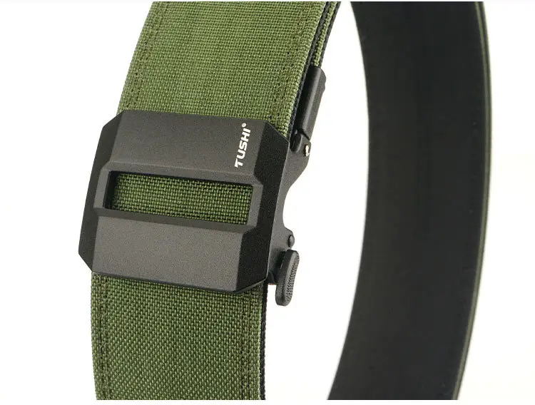 Men's 5CM Windproof Nylon Belt Black — feature 19