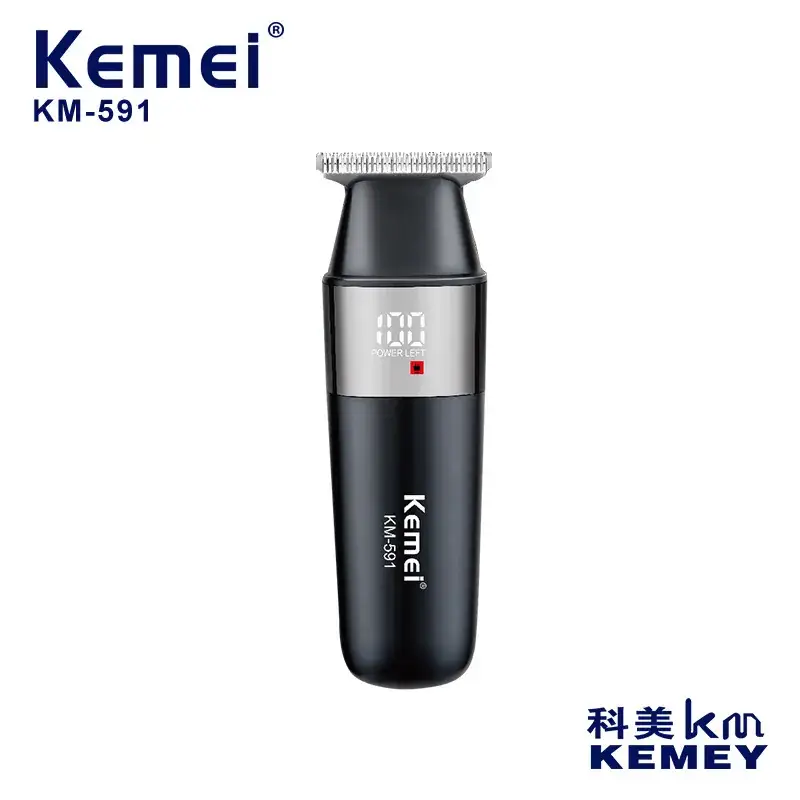 Kemei KM-591 Digital Clipper Barber Scissors - Image 3