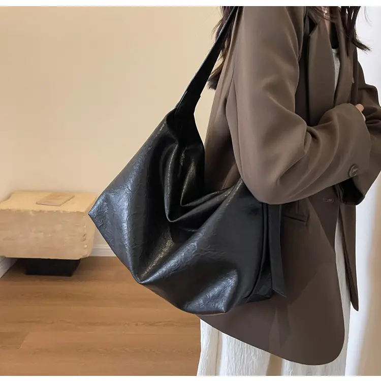 Brown Textured Shoulder Crossbody Bag for Women — feature 21