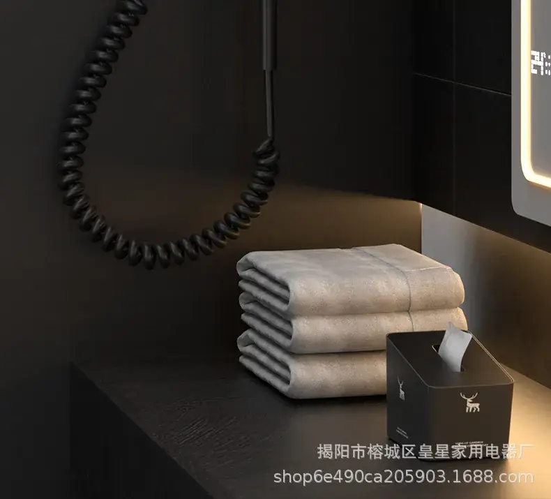 High-Power Hair Dryer Wall Mount Punch Free Wholesale — feature 4