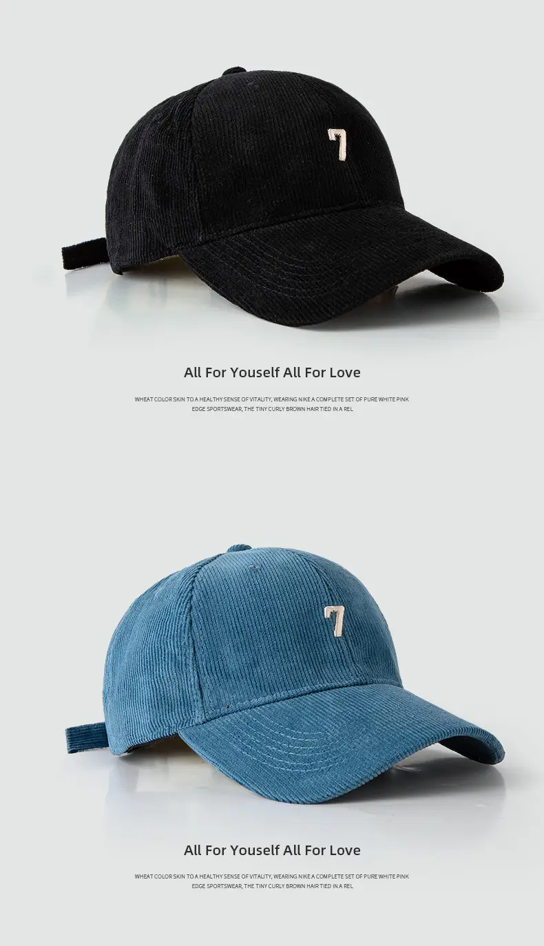 Men's Korean Style Beige 7-Hem Cap 60-65cm — feature 9