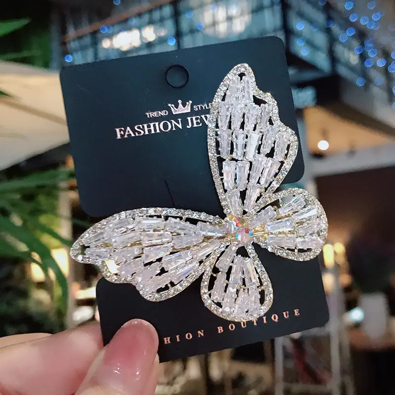 South Korea New Women's Pearl Ribbon Hairpin Bow Duckbill Clip Rose Flower Side Clip Sweet Bangs Clip — feature 10