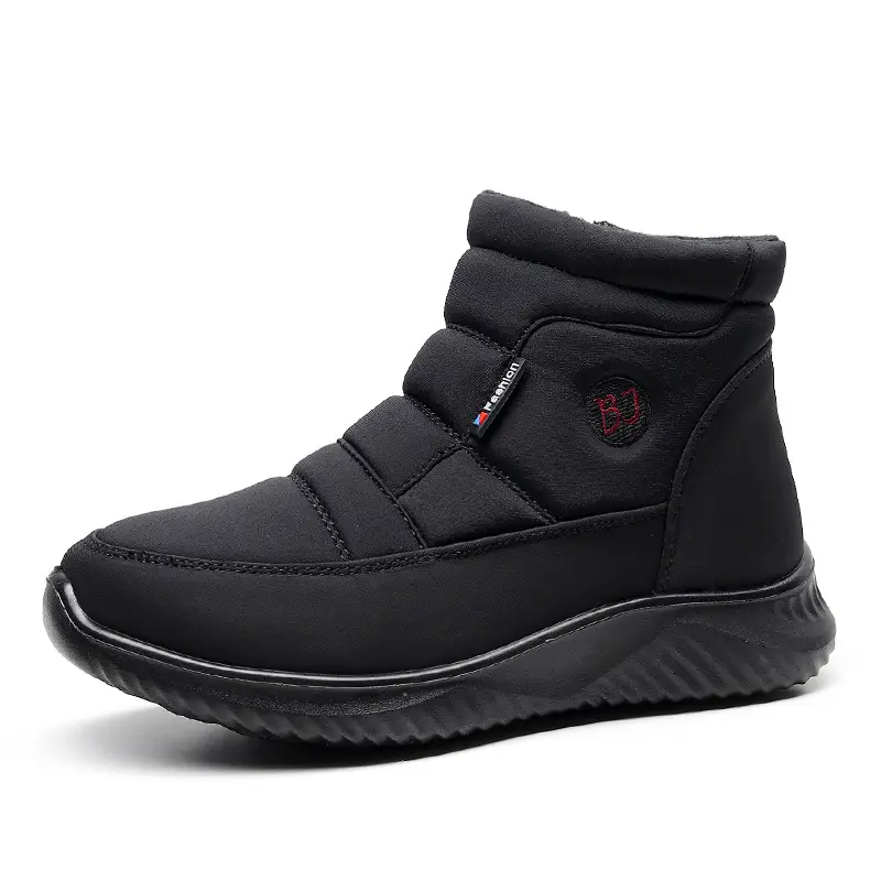 2025 New Winter High-Top Waterproof Cotton Shoes for Women Fleece-Lined Non-Slip Soft Sole Wear-Resistant Cotton Boots Thick-Soled Snow Boots - Image 11