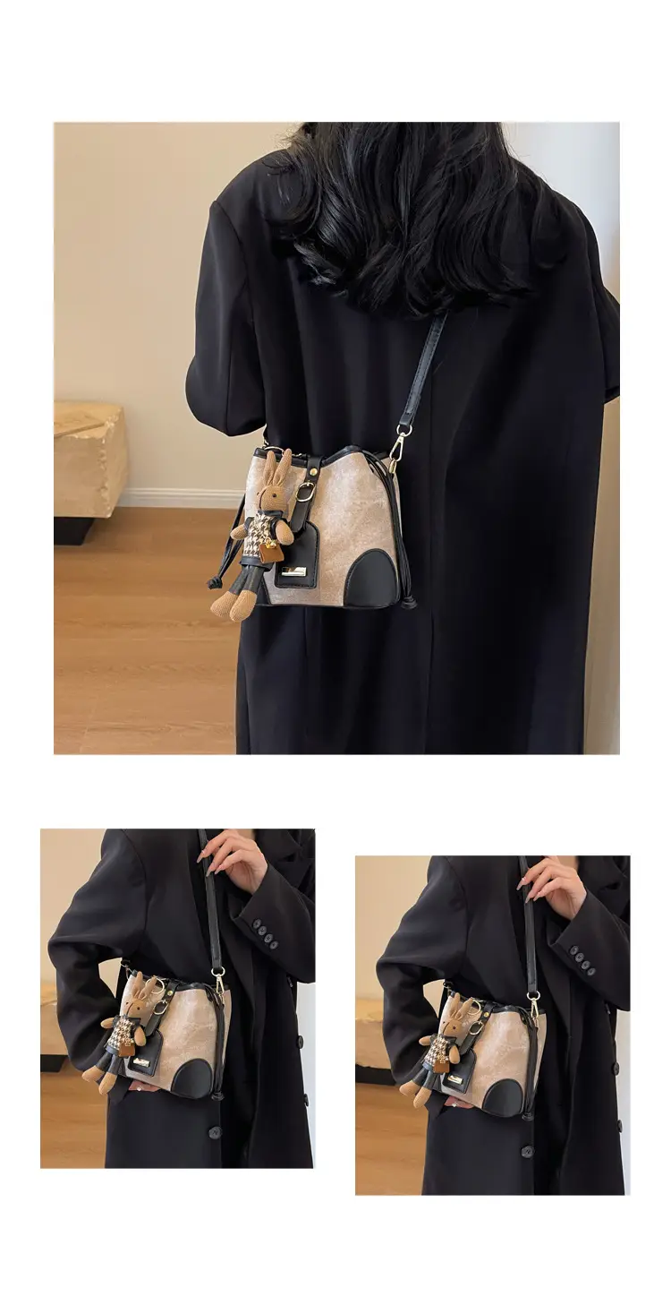 Korean Style Textured Shoulder Bag for Girls 2023 — feature 14