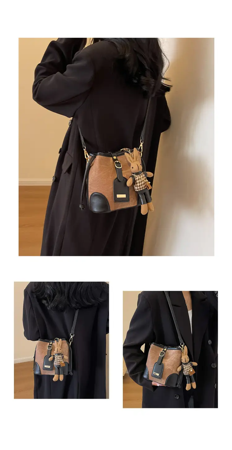 Korean Style Textured Shoulder Bag for Girls 2023 — feature 15