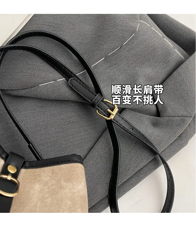 Korean Style Textured Shoulder Bag for Girls 2023 — feature 7